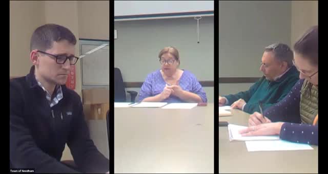 Needham committee explores community stability through bylaw research