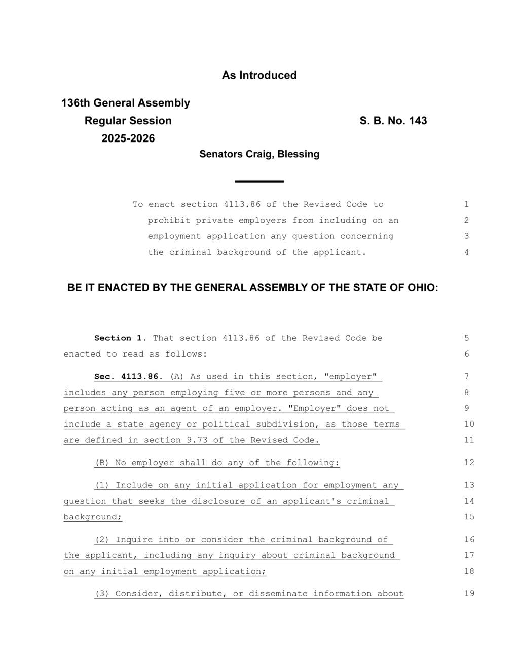 Ohio employers must notify applicants of criminal background check decisions