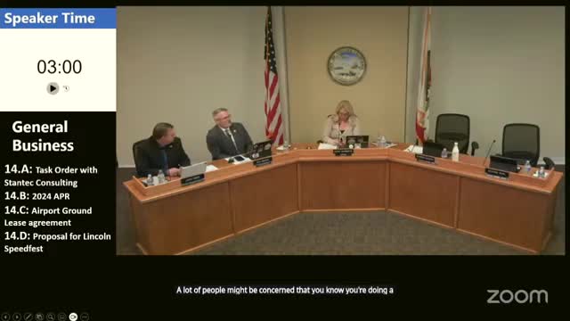Lincoln City Council approves 50-year lease for airport hangars amidst financial challenges