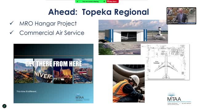 Topeka promotes passenger air service through Get There From Here initiative