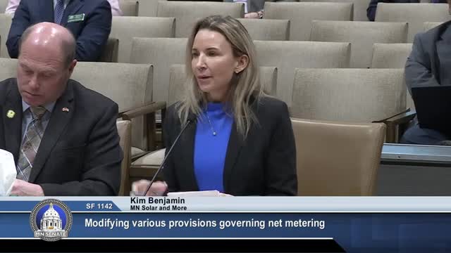 Minnesota solar advocates oppose net metering changes at legislative hearing