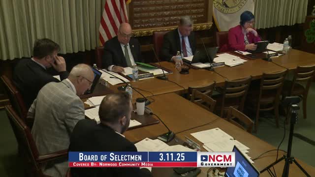 Selectmen approve event permits, update Town Common rules and adopt FY2026 general government budget; vision-insurance vote tabled