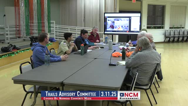Eagle Scout Yash Shah proposes community kiosks to Norwood Trails Committee