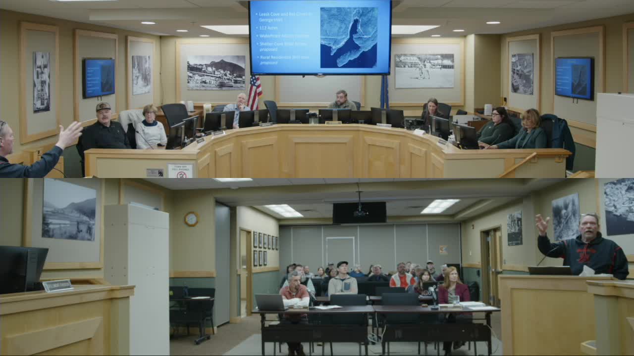 Residents urge Ketchikan DNR for wider access easement for waterfront development