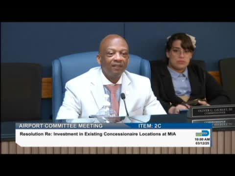 Miami Airport sets $215M concession investment plan with strict performance requirements