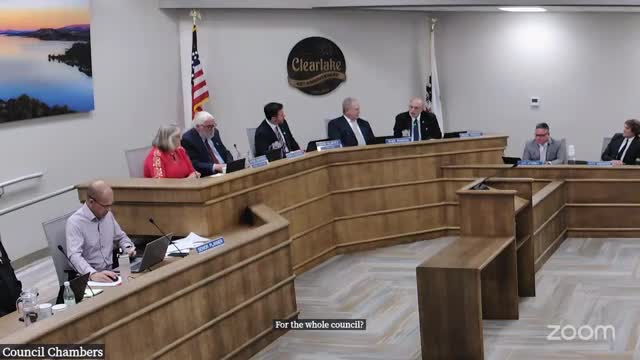 Clear Lake Council honors departing members with awards and community acknowledgments