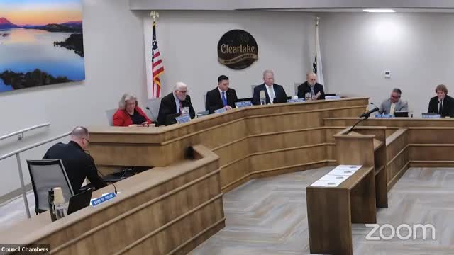 Clear Lake Council swears in four new police department employees