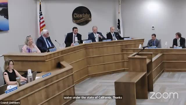 Residents criticize Clear Lake city council over water management and infrastructure issues