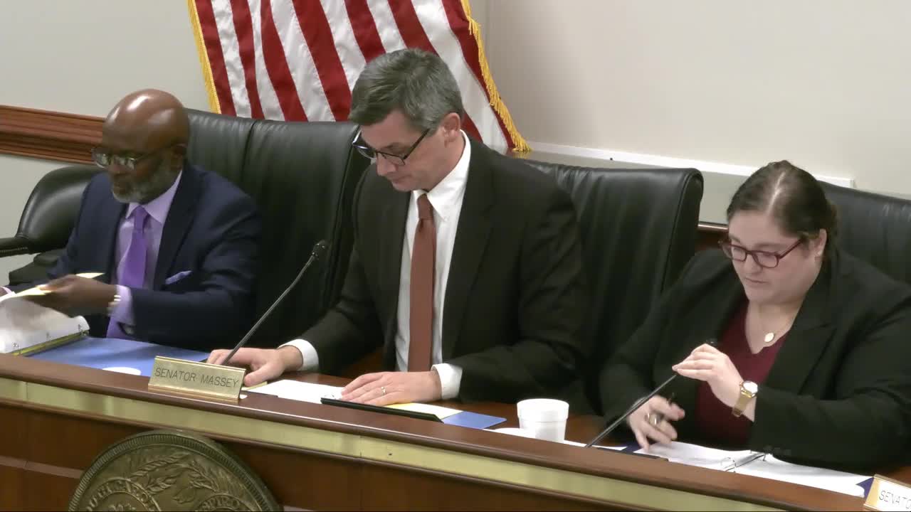 Subcommittee debates funeral profession regulation; central question is whether 'physical attendance' can include live online classes