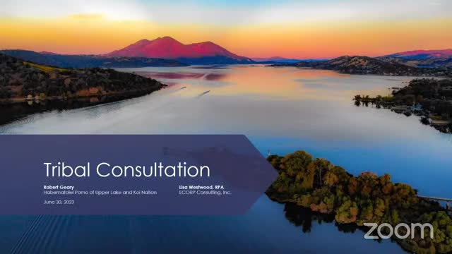 Clear Lake hosts joint training on tribal consultation law with cultural experts