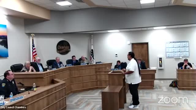 Clear Lake council discusses tribal monitoring for sports park project