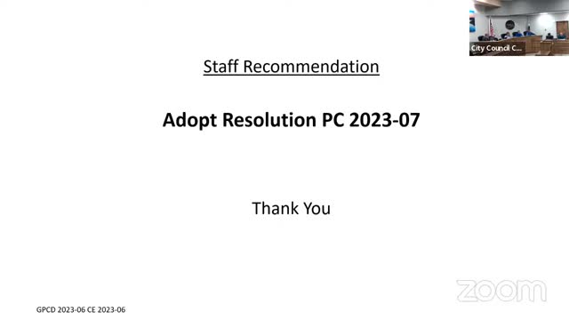 Planning Commission approves property donation amid development concerns