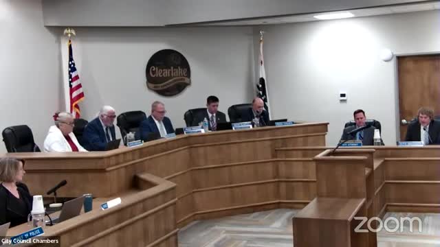 Clear Lake City Council approves emergency item and swears in Chelsea Banks as supervisor