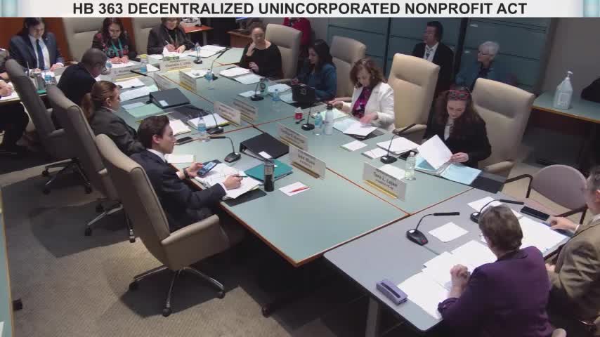 Committee advances racketeering expansion, litigation‑funding transparency and stormwater utility authority; several bills pass committee