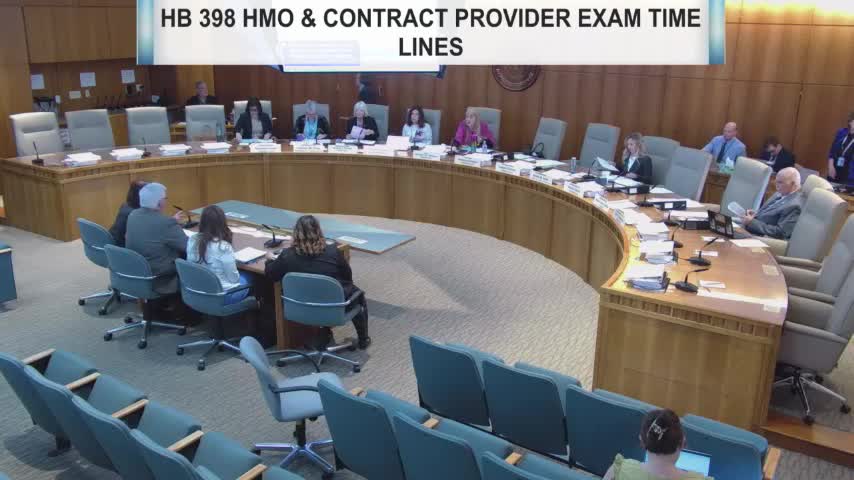 Committee backs extending HMO financial exams from three to five years to meet national accreditation