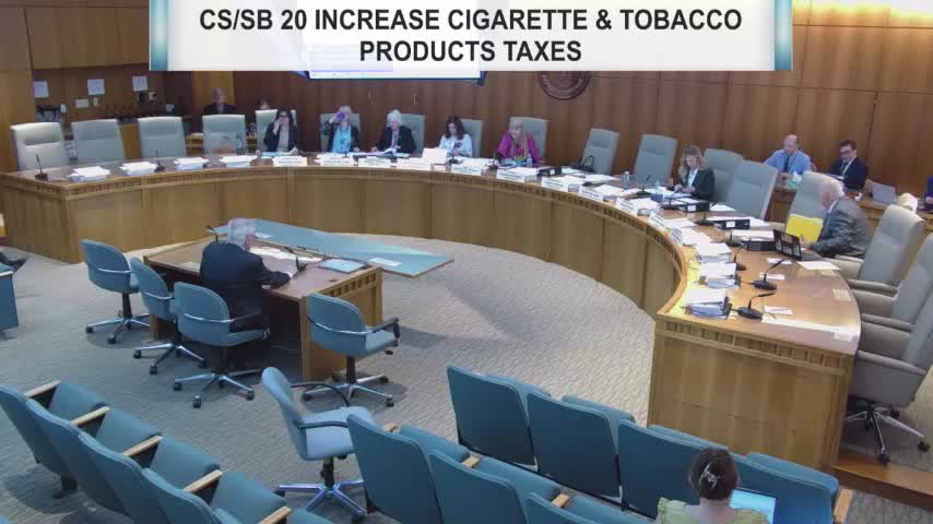 Senate Bill 20 aims to impose 40% tax on vaping products to reduce youth addiction