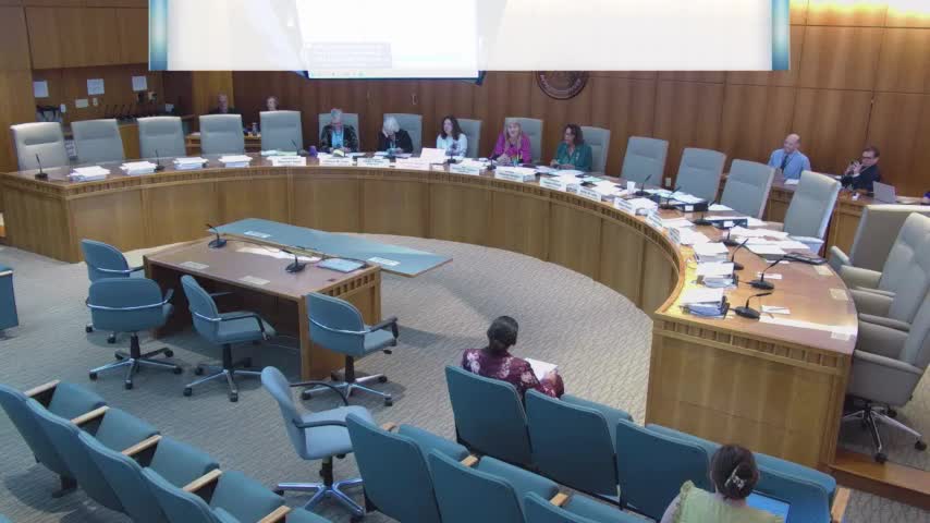 Senator Figueroa joins meeting after hectic morning schedule