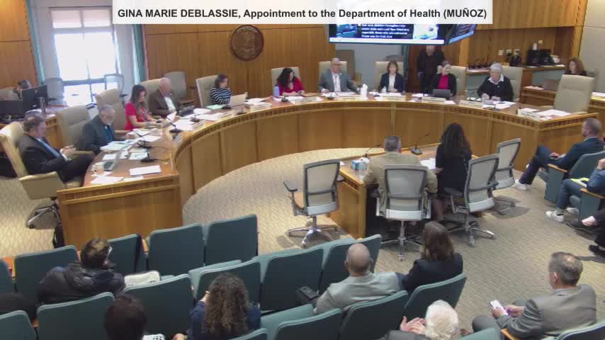 Senate confirms Gina Marie de Blasey as Health Department secretary