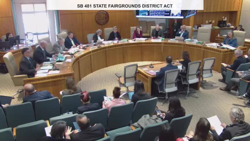 Senate committee advances bill to let state create fairgrounds redevelopment district, with limits and oversight