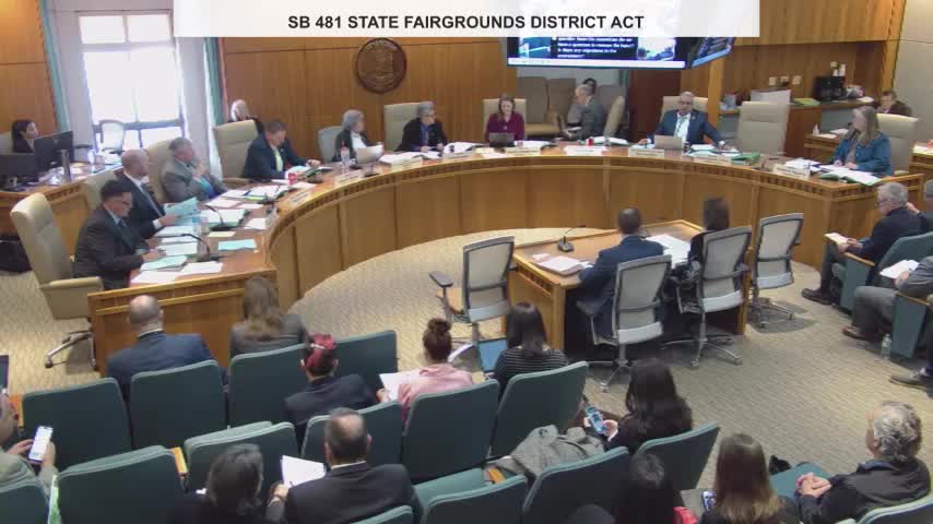 Committee holds public testimony on Senate Bill 481 amid support and opposition