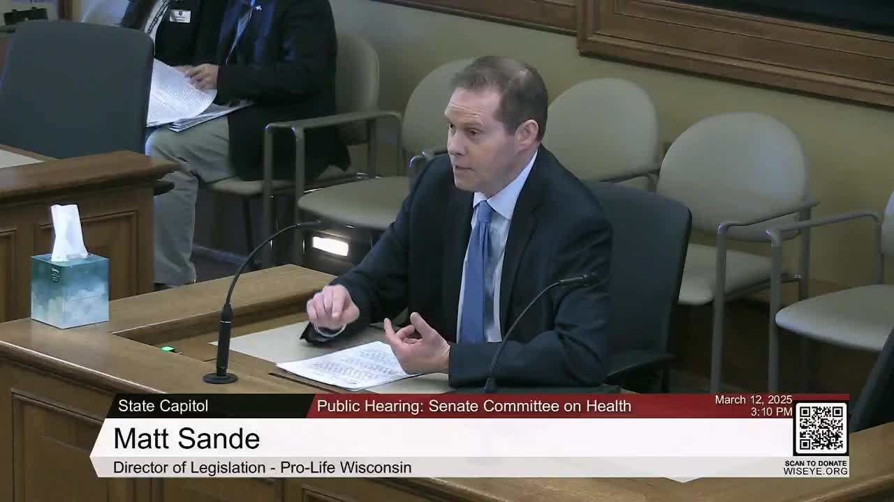 Pro Life Coalition opposes SB 42 over contraceptive abortifacient concerns