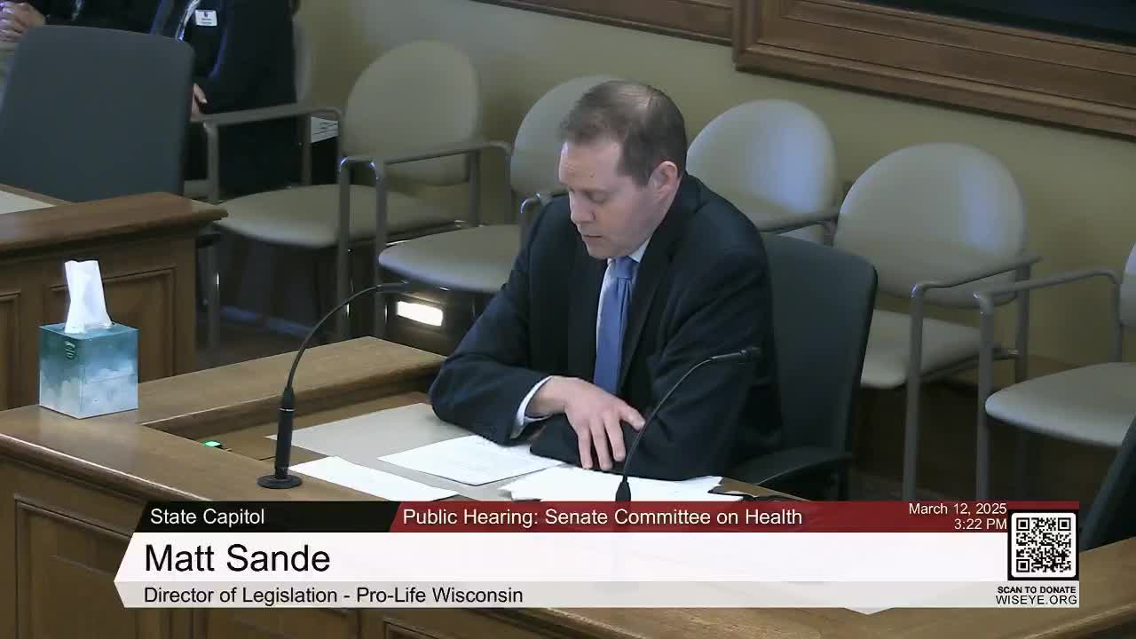Pro Life Wisconsin opposes hormonal contraceptive legislation citing moral concerns