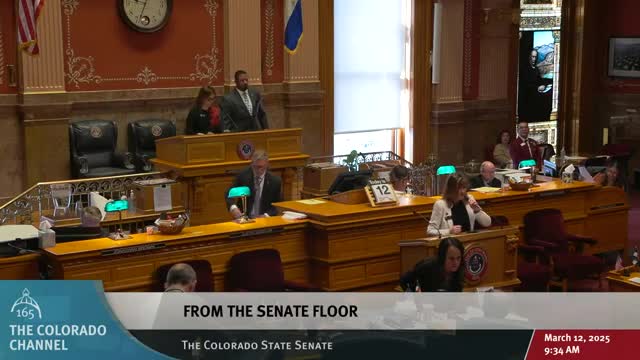 Senator Cutter honors Women's Foundation of Colorado during legislative session