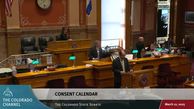 Votes at a glance: bills the Colorado Senate passed March 12, 2025