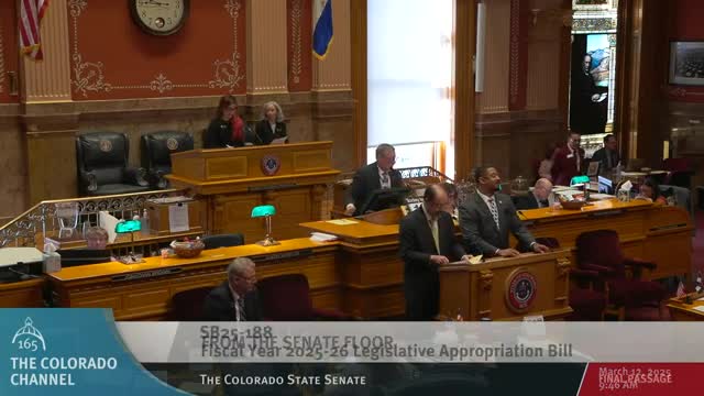 Senate approves legislative department budget after heated debate over reserves and TABOR limits