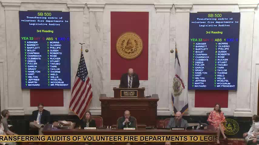 West Virginia Senate approves party labels for judicial candidates after heated debate