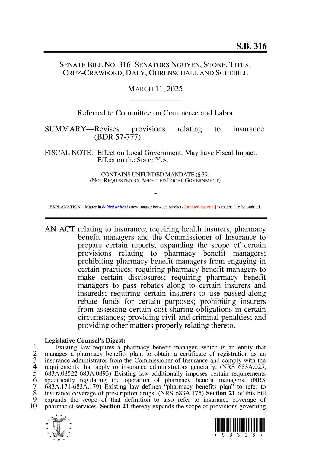 Nevada updates deceptive trade practices law for elderly and disabled