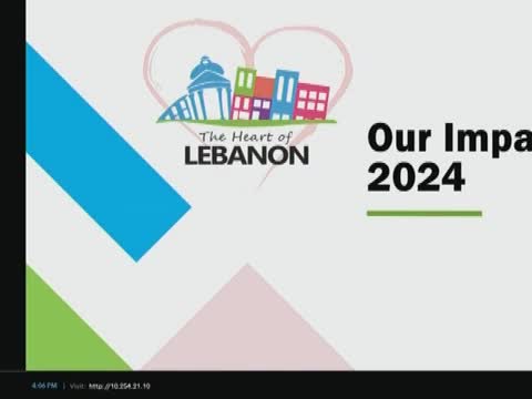 Heart of Lebanon reports 38K attendees and 11 new businesses in downtown update