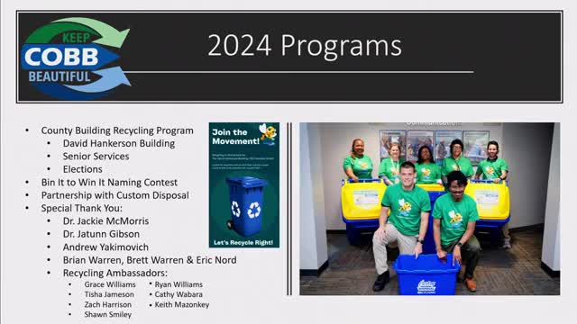 Cobb County launches new recycling program and sustainability initiatives on Earth Day