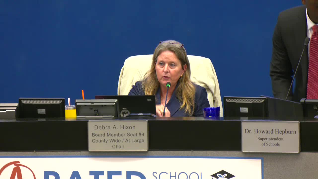 Broward school board discusses student reassignment priorities amidst school closures