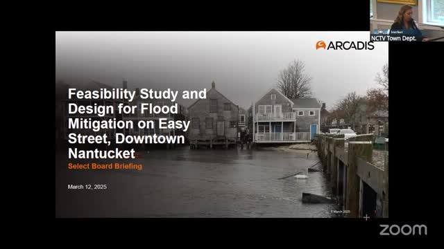 Nantucket launches Easy Street flood mitigation project with community engagement plans