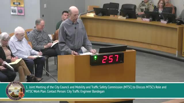 Mobility Commission emphasizes road safety and public input in traffic studies