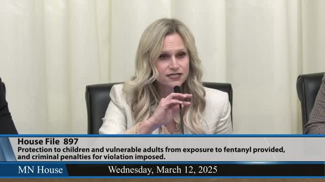 Minnesota legislators advance bill aligning fentanyl exposure penalties with methamphetamine laws