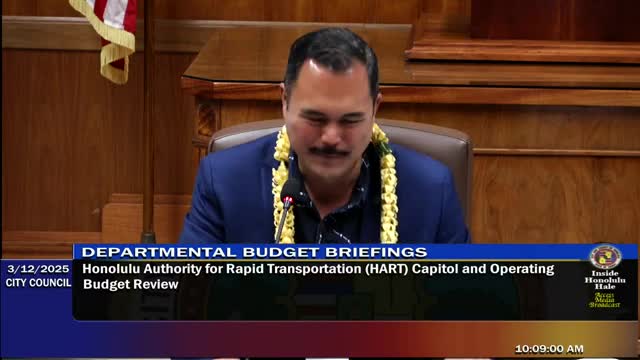 HART seeks $175 million operating, $794 million capital budgets; officials say Segment 2 transfer likely before year-end, October earliest possible opening