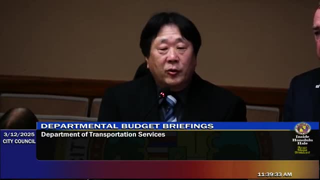 Hawaii transit director outlines $132M federal funding for broadband and rail projects