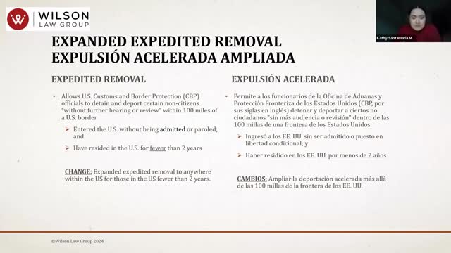 ICE expands expedited removal policy beyond 100 miles of US borders