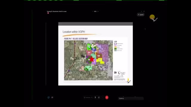 Village Council approves Pasadena Hills master plan with specific zoning requests