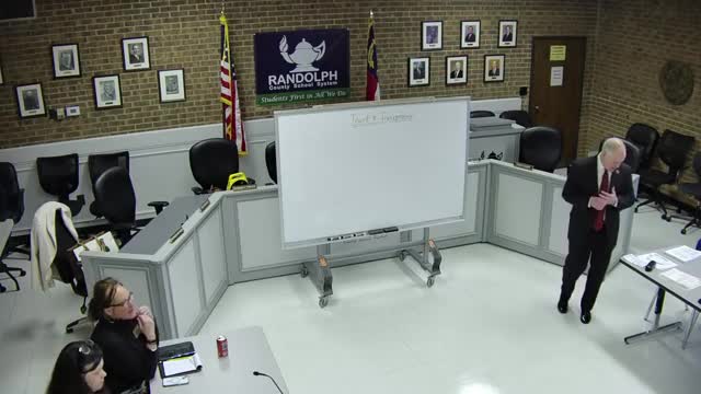 Randolph County School Board outlines $2.2M budget request for 2025-2026