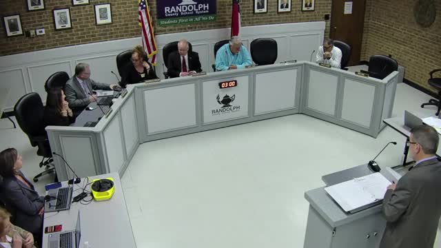 Randolph County Board approves two educational grants totaling $110,000 for middle schools