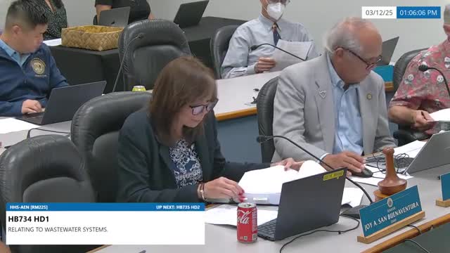 Senators weigh cost, equity of wastewater and cesspool bills; health department seeks positions to run grants