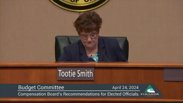 Clackamas County adopts 4.1% COLA for elected officials amid budget discussions