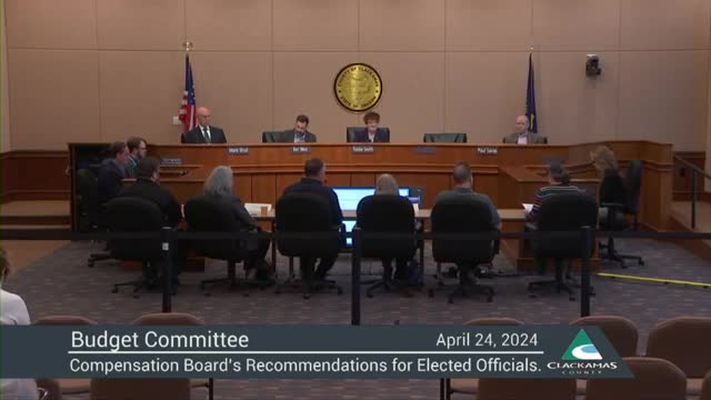Clackamas County budget committee recommends 4.1% COLA for elected officials