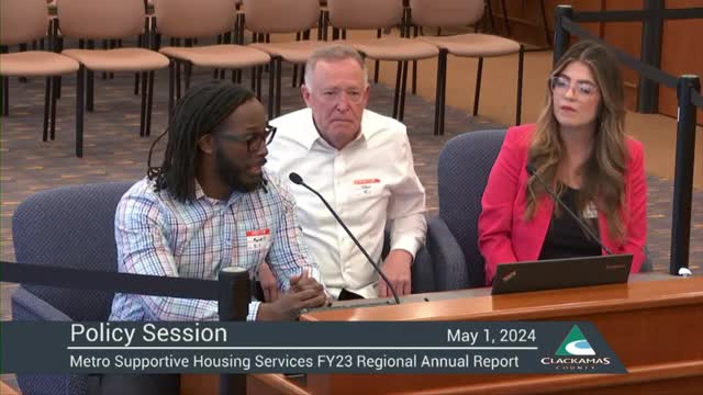 Commissioner Scholl urges focus on behavioral health in supportive housing services review