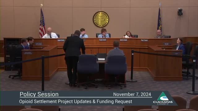 Clackamas County seeks $3.8M for opioid settlement projects and recovery campus
