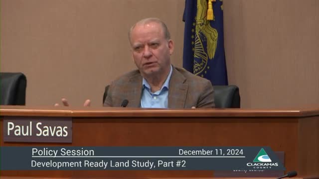 Clackamas County leaders push for transit improvements and regional support infrastructure