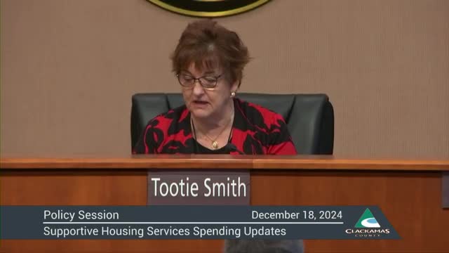 Commissioner Savas questions capacity for homeless veterans at Vet's Village
